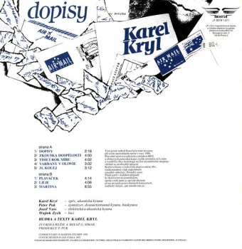 LP Karel Kryl: Dopisy 53055