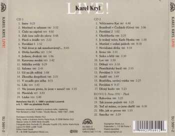 2CD Karel Kryl: Live! 20629