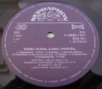 LP Karel Plíhal: Karel Plíhal… …Emil Pospíšil 131480