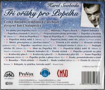 CD Karel Svoboda: Tři Oříšky Pro Popelku (Filmová Hudba Komplet) 37255