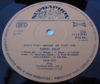 LP Karel Zich: Kola Pop-Music Se Točí Dál 233852