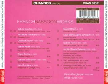 CD Karen Geoghegan: French Bassoon Works 296644