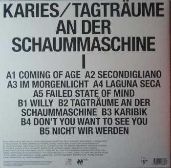 LP Karies: Tagträume An Der Schaummaschine I LTD | CLR 428110