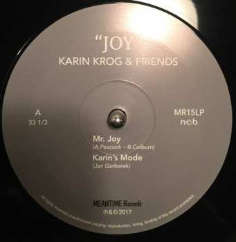 LP Karin Krog & Friends: Joy 69200
