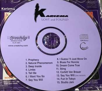 CD Karizma: Lost And Found
