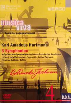 Album Karl Amadeus Hartmann: 3 Symphonien