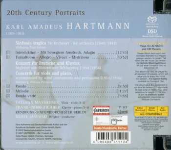 SACD Karl Amadeus Hartmann: Sinfonia Tragica / Concerto For Viola And Piano 300315