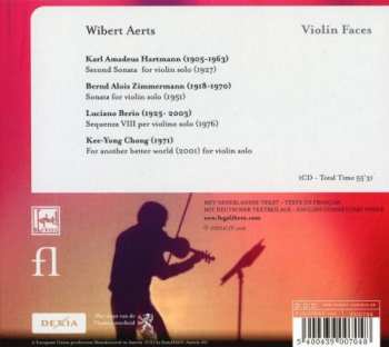 CD Karl Amadeus Hartmann: Violin Faces 336799