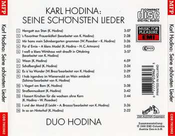 CD Karl Hodina: Seine Schönsten Lieder 177890