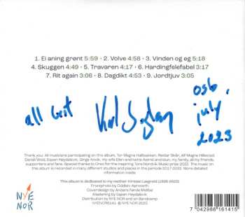 CD Karl Seglem: Ei Aning Grønt = A Sense Of Green 484936