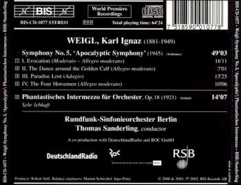 CD Karl Weigl: Symphony No. 5 'Apocalyptic' 372970