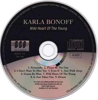 2CD Karla Bonoff: Karla Bonoff / Restless Nights / Wild Heart Of The Young 346633