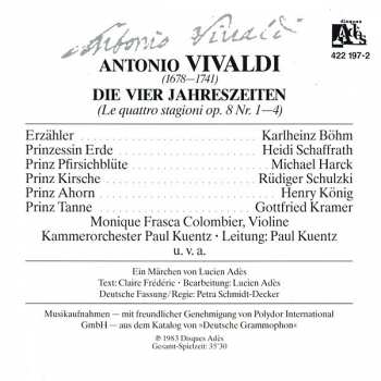 CD Karlheinz Böhm: Die Vier Jahreszeiten Für Kinder Erzählt Von Karlheinz Böhm Mit Vielen Musikbeispielen 418007