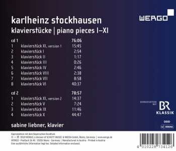 2CD Karlheinz Stockhausen: Klavierstücke I – XI  188597