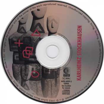 CD Karlheinz Stockhausen: Kontakte 187462