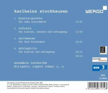 CD Karlheinz Stockhausen: Kontra-Punkte / Refrain / Zeitmasze / Schlagtrio  292492
