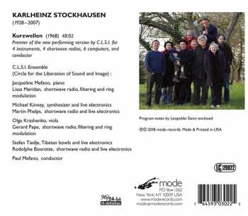 CD Karlheinz Stockhausen: Kurzwellen 122702