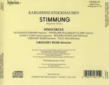 CD Karlheinz Stockhausen: Stimmung 113830