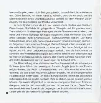 CD Karlheinz Stockhausen: Zyklus Für Einen Schlagzeuger In Zwei Fassungen / Klavierstück X 528400