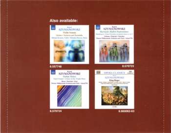 CD Karol Szymanowski: Symphonies Nos. 1 And 4 448069
