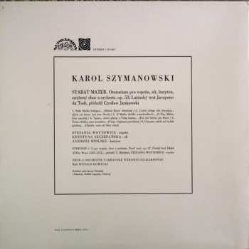 LP Karol Szymanowski: Stabat Mater / Symfonie Č. 3 "Píseň Noci" 525467