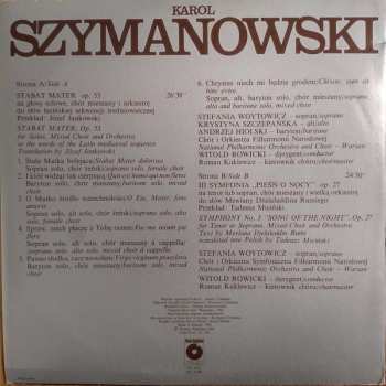 LP Karol Szymanowski: Stabat Mater. Symphony No. 3 53130