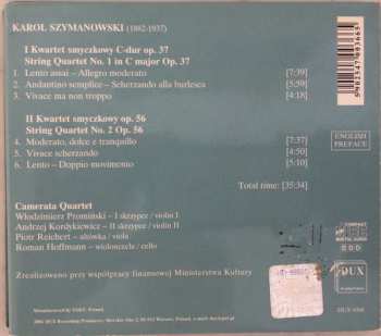 CD Karol Szymanowski: String Quartets 307712
