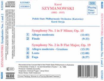 CD Karol Szymanowski: Symphonies Nos. 1 And 2 328897