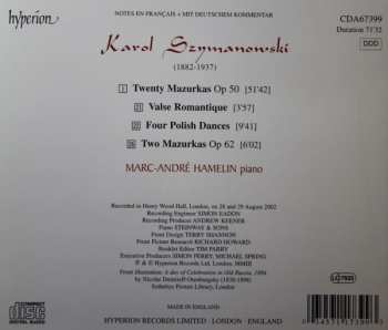 CD Karol Szymanowski: The Complete Mazurkas 190859