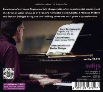 CD Karol Szymanowski: Works For Violin & Piano 304742