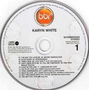 2CD Karyn White: Karyn White DLX 312888