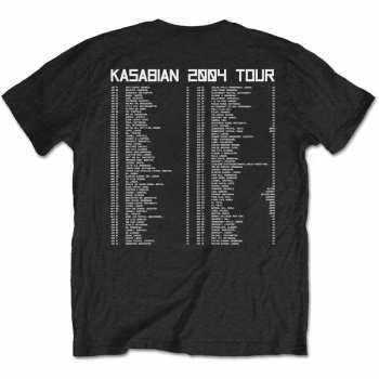 Merch Kasabian: Tričko Ultra Face 2004 Tour  XL