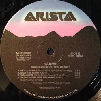 LP Kashif: Condition Of The Heart