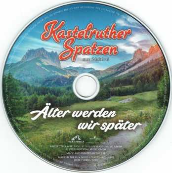 CD Kastelruther Spatzen: Älter Werden Wir Später 112192