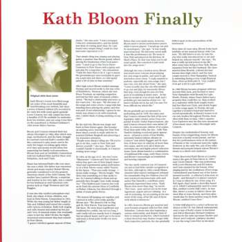 LP Kath Bloom: Finally CLR | LTD 496620