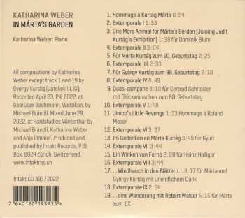 CD Katharina Weber: In Márta's Garden 369359