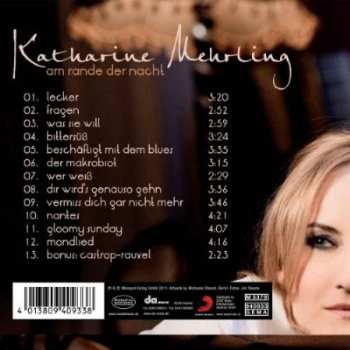 CD Katharine Mehrling: Am Rande Der Nacht 363345