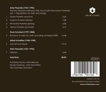 CD Katherine Hunka: Piazzolla, Schubert, Schnittke 472414