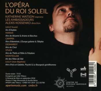 CD Katherine Watson: L'Opera Du Roi Soleil 268707