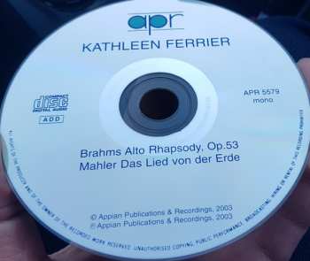 CD Kathleen Ferrier: Kathleen Ferrier : Brahms & Mahler 343436