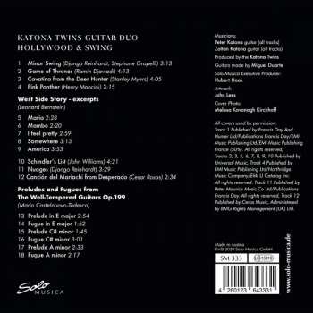 CD Katona Twins: Hollywood & Swing 187914