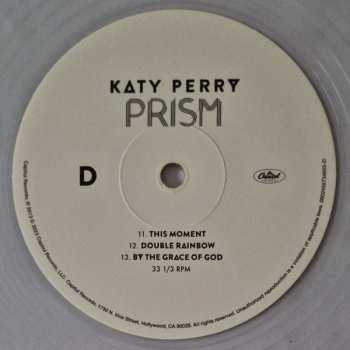 2LP Katy Perry: Prism CLR