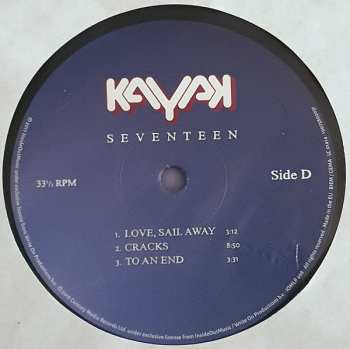 2LP/CD Kayak: Seventeen 32113