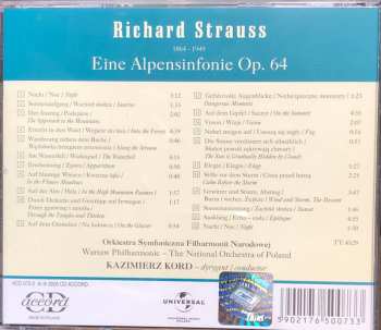 CD Kazimierz Kord: Alpine Symphony 526823