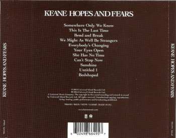 CD Keane: Hopes And Fears 16473