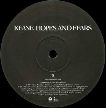 LP Keane: Hopes And Fears 46237