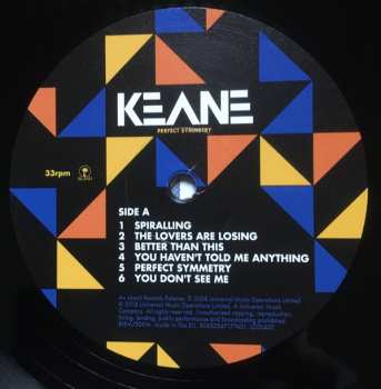 LP Keane: Perfect Symmetry 27694