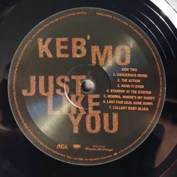 LP Keb Mo: Just Like You 61512