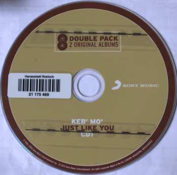 2CD Keb Mo: Just Like You / Suitcase 281728
