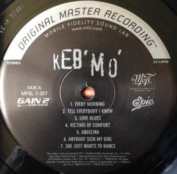 LP Keb Mo: Keb' Mo' LTD | NUM 106863